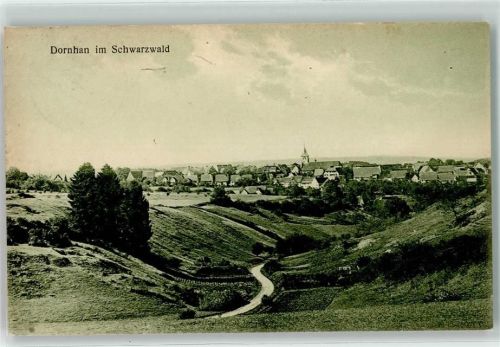 72175 W7242 Dornhan - Kirche Schwarzwald