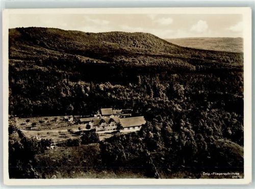 Michelau Fliegeraufnahme Gasthaus Waldesruh