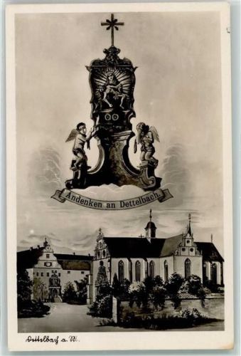 Dettelbach Wallfahrtskirche Maria im Sand Madonna Engel