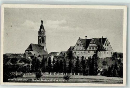 Roth Protest. Kirche und Schloss Ratibor