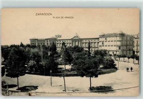 Saragossa Plaza de Aragon