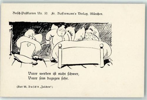 Julchen Karte Nr.10 Busch Wilhelm