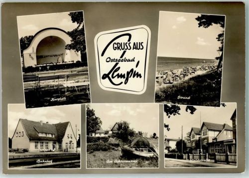 Zempin Bahnhof Kurplatz Strand Waldstraße
