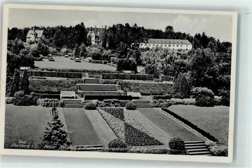 Bad Meinberg Neuer Kurpark Müttererholungsheim d. NSV WK II
