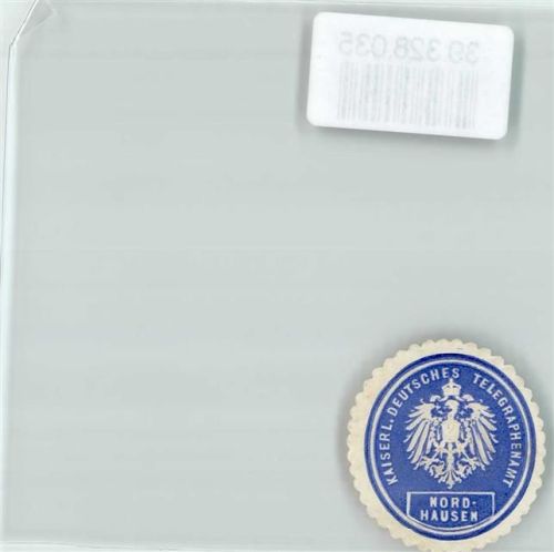 Nordhausen Postwesen Kaiserl. Deutsches Telegraphenamt Nordhausen