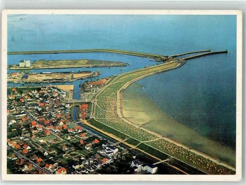 Büsum Fliegeraufnahme Aus dem Luftbildatlas Schleswig Holstein