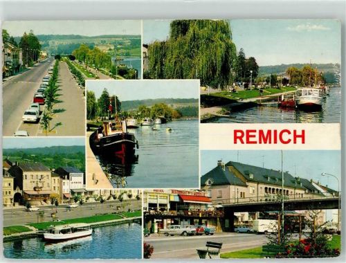 Remich Hotel Resaurant de la Mosel Schiff Auto