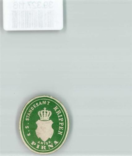 Krippen K. S. Standesamt Krippen Amtsh. Pirna