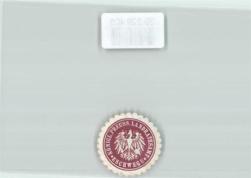 Eschwege Königl. Preuss. Landrathsamt Eschwege