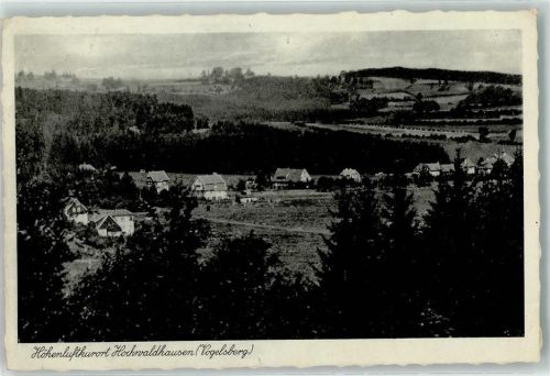 36355 W6424 Hochwaldhausen - Bahnpoststempel Zug 414