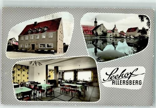 Allersberg Gasthaus Seehof Gastraum