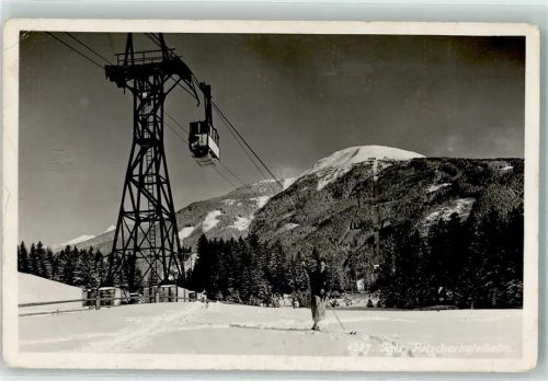 Igls Patscherkofelbahn Schnee Winter Ski Hüttenstempel Schutzhaus