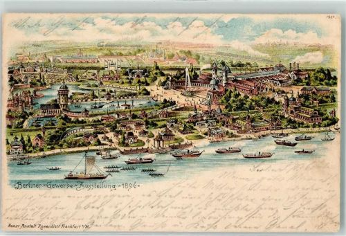 Treptow 1896 Gewerbe-Ausstellung 1896