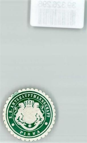 Pirna K.S. Amtshauptmannschaft Prina