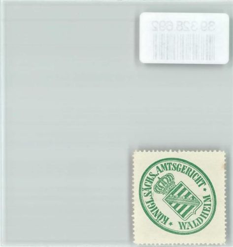 Waldheim Königl. Sächs. Amtsgericht Waldheim