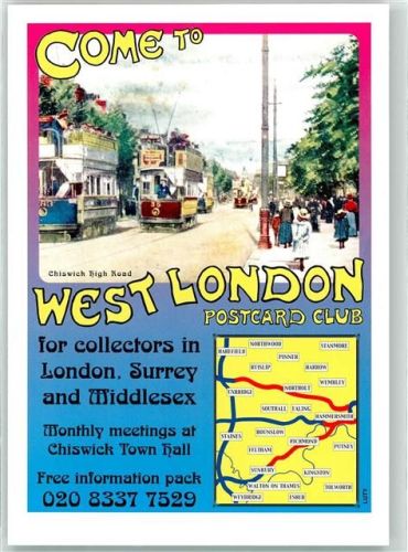 London 2001 Postcard Club