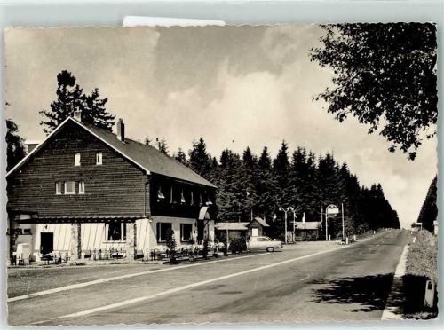 Elsenborn Hotel Gasthaus Mont Rigi Auto Straße