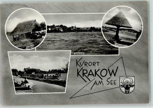 Krakow Fischerei Bootsanlegestelle