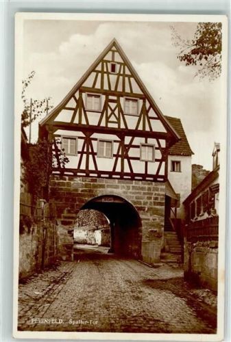 91785 W8835 Pleinfeld - Spalter Tor Fachwerkhaus