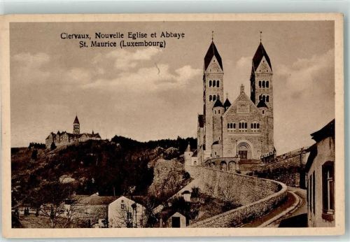 Clerf Nouvelle Eglise et Abbaye St. Maurice