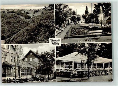 Frauenwald Platz des Friedens FDGB-Heim Raymonde Dien Gasthaus Lenkgrund