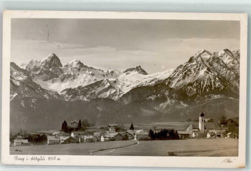 Seeg Pfarrkirche St. Ulrich Thannheimer Berge Roßberg