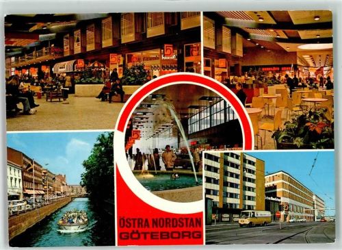 Göteborg Östra Nordstan Schiff Omnibus Auto Halle