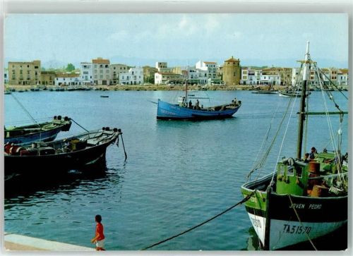Cambrils Costa Dorada Tarragona Hafen Fischerboot