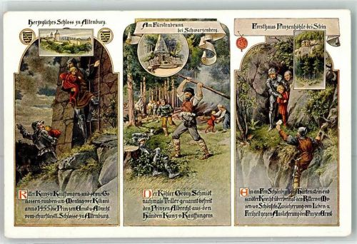 Altenburg Am Fürstenbrunn Forsthaus Prinzenhöhle Ritter Kinder Köhler Verlag Vogel Nr.2546