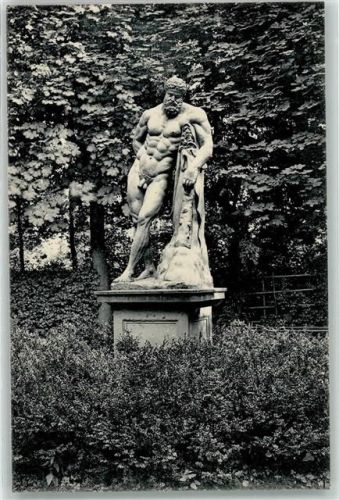 Heidenau Kgl. Garten Gross-Sedlitz Herkules Statue Nr. 16