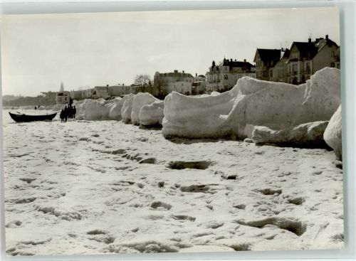 Seebad Bansin Strand Winter