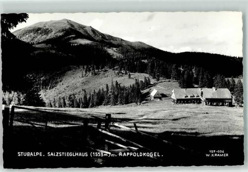 Reisstraße Stubalpe Salzstiegelhaus m. Rappoldkogel