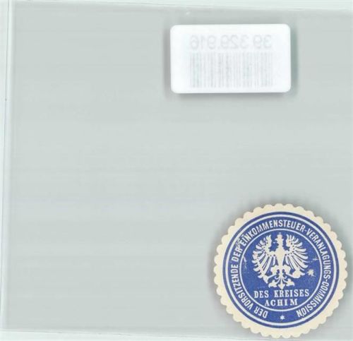 Achim der Vorsitzende der Einkommensteuer-Veranlagungs-Commission des Kreises Achim