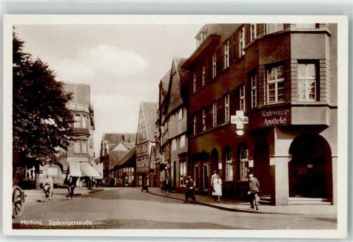 Herford Radewigerstraße Radewiger Apotheke Fahrrad