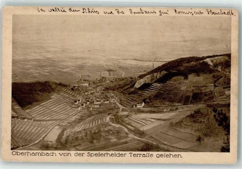 Oberhambach Blick von der Speierhelder Terrasse
