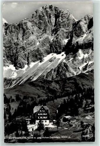 Austriahütte 1638 m Hoher Dachstein 3004 m Berge Schnee