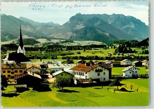 Kössen Kirche Zahmer Kaiser