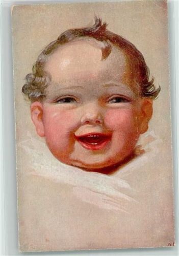 Baby Primus Liebhaber Sammelmappe Nr.949 Lachen und Weinen Künstlerkarte