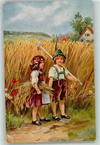 1918 A. Hansa Amag-Kunst Nr 114 Feld Klatschmohn