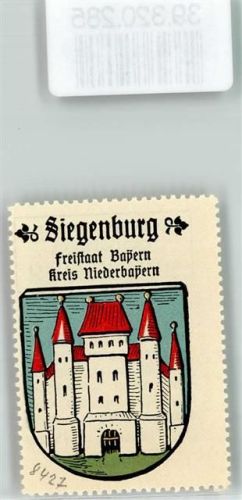 Siegenburg Wappen Kaffee Hag Nr. 60 ca. 1920-1940