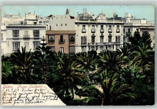 Cadiz 1907 Plaza Castelar