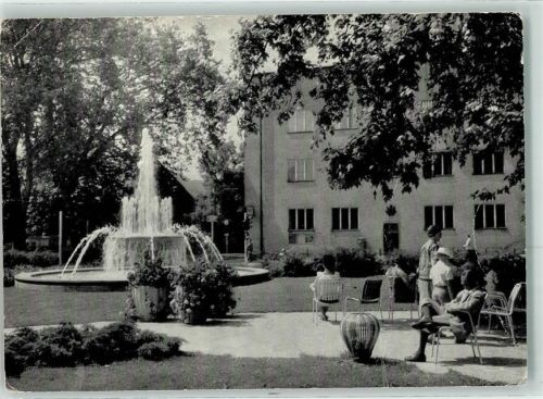 W8730 Bad Kissingen Marienplatz Postamt Gebrauchsspuren
