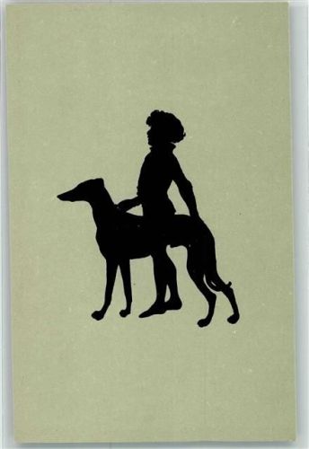 Junge Hund Scherenschnitt Verlag Callwey Nr.33
