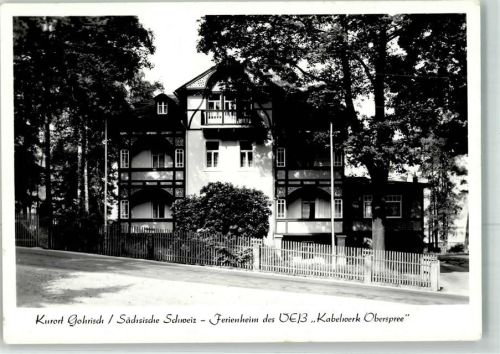 Gohrisch Ferienheim des VEB Kabelwerk Oberspree
