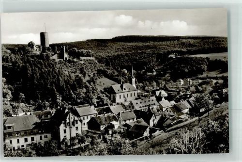 Stromberg Festenburg Kart.Krankenhaus und Ev. Kirche