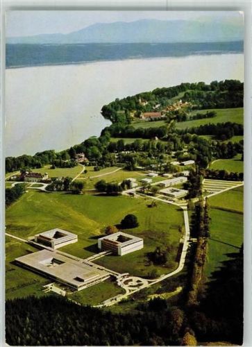 Bernried Landesversicherungsanstalt Oberbayern Klinik Höhenried Fliegeraufnahme