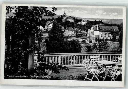Friedrichsbrunn Terrasse FDGB-Heim