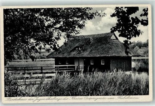 Zechlinerhütte Prebelowsee Bootshaus