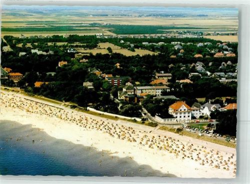 Wyk Südstrand Fliegeraufnahme