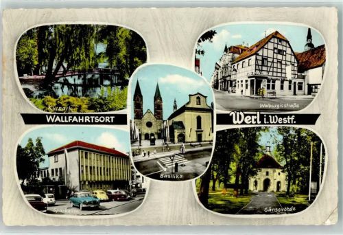 Werl Kurpark Sparkasse Basilika Gänsevöhde